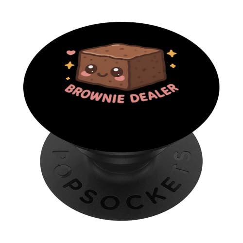 Brownie-Händler Baker Love Brownies Brownie PopSockets Klebender PopGrip Brownie-Händler Baker Love Brownies Brownie PopSockets Klebender PopGrip von Brownie Merch Co.