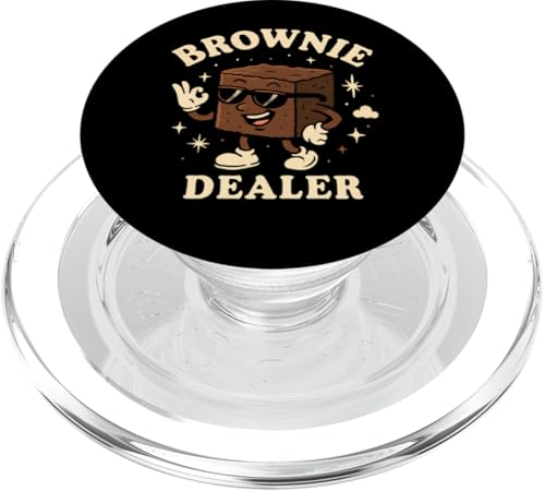 Brownie-Händler Baker Love Brownies Brownie PopSockets PopGrip für MagSafe Brownie-Händler Baker Love Brownies Brownie PopSockets PopGrip für MagSafe von Brownie Merch Co.