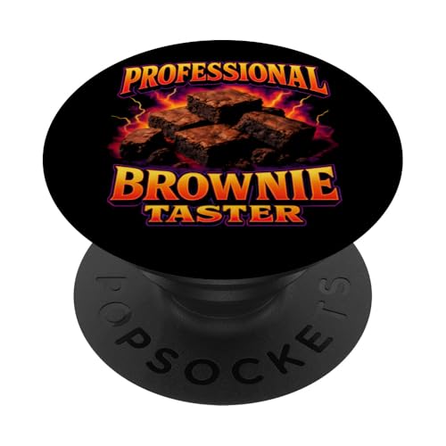 Professioneller Brownie Taster Brownie PopSockets Klebender PopGrip Professioneller Brownie Taster Brownie PopSockets Klebender PopGrip von Brownie Merch Co.