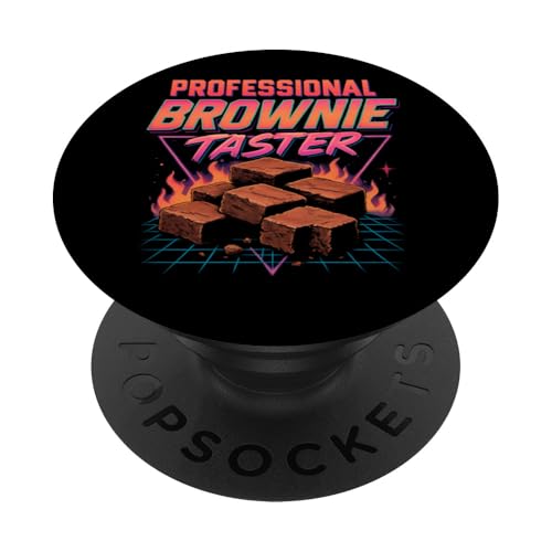 Professioneller Brownie Taster Brownie PopSockets Klebender PopGrip Professioneller Brownie Taster Brownie PopSockets Klebender PopGrip von Brownie Merch Co.