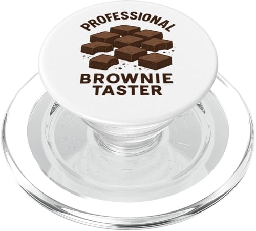 Professioneller Brownie Taster Brownie PopSockets PopGrip für MagSafe Professioneller Brownie Taster Brownie PopSockets PopGrip für MagSafe von Brownie Merch Co.