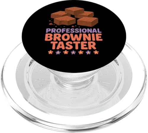 Professioneller Brownie Taster Brownie PopSockets PopGrip für MagSafe Professioneller Brownie Taster Brownie PopSockets PopGrip für MagSafe von Brownie Merch Co.