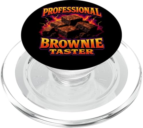 Professioneller Brownie Taster Brownie PopSockets PopGrip für MagSafe Professioneller Brownie Taster Brownie PopSockets PopGrip für MagSafe von Brownie Merch Co.