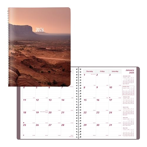 BROWNLINE Essential Mountain Monatsplaner 2026, Englisch, 22,5 x 18,1 cm, Berg-Design, Canyon BROWNLINE Essential Mountain Monatsplaner 2026, Englisch, 22,5 x 18,1 cm, Berg-Design, Canyon von Brownline