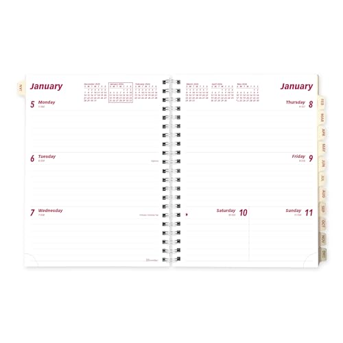 BROWNLINE Weekly Monthly Refill 2026 for Essential CB852.BLK, Twin-Wire Binding BROWNLINE Weekly Monthly Refill 2026 for Essential CB852.BLK, Twin-Wire Binding von Brownline