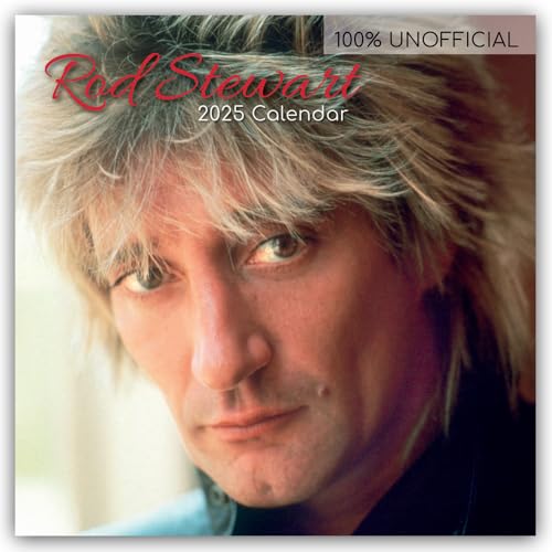 Rod Stewart 2025 – 16-Monatskalender: Original The Gifted Stationery Co. Ltd [Mehrsprachig] [Kalender] (Wall-Kalender) von Browntrout Verlags GmbH