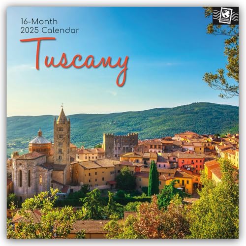 Tuscany – Toskana 2025 – 16-Monatskalender: Original Gifted Stationery [Mehrsprachig] [Kalender] (Wall-Kalender) von BrownTrout