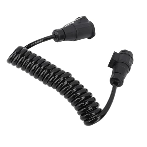 Anhängerleuchte -Adapter, ABS Messing Anhängeranschlussanhänger Kabelbaum Einfache Installation für Anhänger RV Caravan Boat von Brrnoo