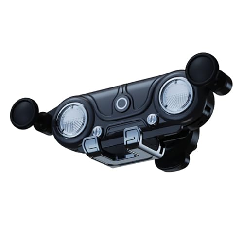 Autohalter des Autotelefons, Aluminium -Legierungs -Telefonhalterhalterhalter mit Stabiler Unterstützung für das Fahrzeug (Black) von Brrnoo