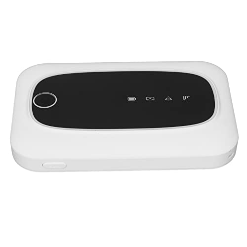 Brrnoo Drahtloser 4G-Netzwerk-Router, 300 Mbit/s, 2000 MAh Akku, Tragbarer 4G-Router, Mobiler WLAN-Router für Tablet, Laptop, Handy von Brrnoo