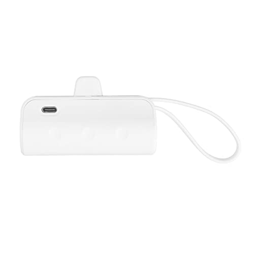 Brrnoo Ladegerät Power Bank Tragbares Ladegerät Mini-Akku-Powerbank, Integriertes Kabel für IOS-Schnittstelle Typ C 2-in-1 Mini-USB-C-Powerbank für den Notfall Brrnoo Ladegerät Power Bank Tragbares Ladegerät Mini-Akku-Powerbank, Integriertes Kabel für IOS-Schnittstelle Typ C 2-in-1 Mini-USB-C-Powerbank für den Notfall von Brrnoo