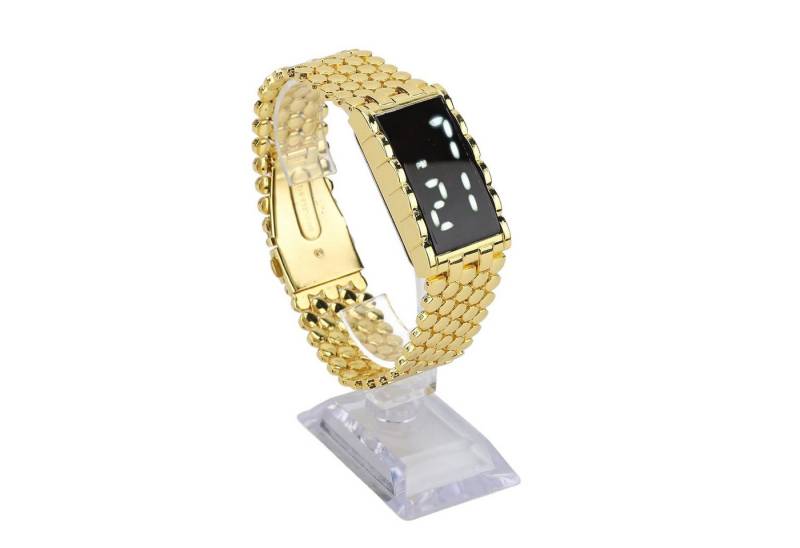 Brrnoo Modische Herrenuhr mit LED Zeitanzeige und Komfortband, mit Verschluss Watch, Modische Herrenuhr mit LED Zeitanzeige und Komfortband von Brrnoo