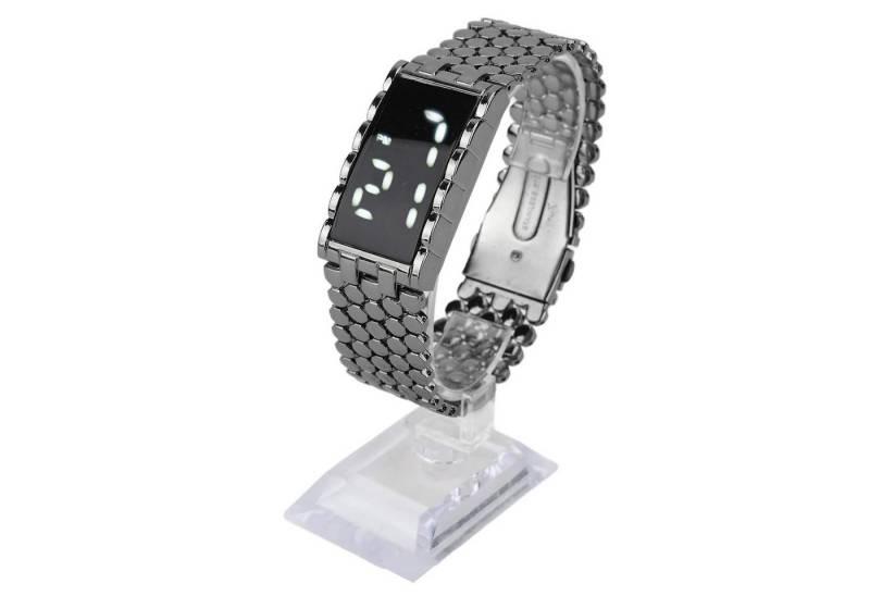 Brrnoo Modische Herrenuhr mit LED Zeitanzeige und Komfortband, mit Verschluss Watch, Modische Herrenuhr mit LED Zeitanzeige und Komfortband von Brrnoo