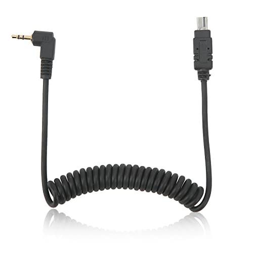 Brrnoo Verschlussfreisetzungskabel, 2,5-mm-Kamera Fernbedienungssteuer-Verschlusskabel Kabelkabel MC-Kabelfotografie-Zubehör Ersetzt MC-DC2-Kabel für Smart Camera Trigger Brrnoo Verschlussfreisetzungskabel, 2,5-mm-Kamera Fernbedienungssteuer-Verschlusskabel Kabelkabel MC-Kabelfotografie-Zubehör Ersetzt MC-DC2-Kabel für Smart Camera Trigger von Brrnoo