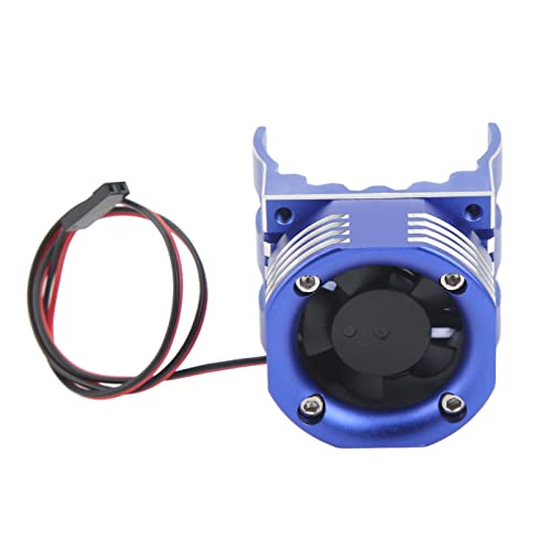 ESC -Motorkühlungslüfter, Leichter Lüfter mit Starkem Wind, Hochgeschwindigkeits -Aluminium -Legierungslüfter für 1515 K80, E Maxx Summit Arrma Kraton Talion Typhon (BLUE) von Brrnoo