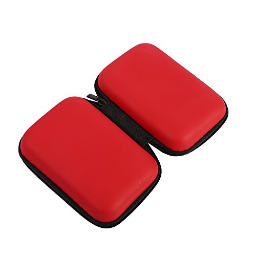 Electronic Accessoires Case, 5 Farben Mini Storage Bag Gadgets Organizer Tragbares Hülle für Kopfhörer U-Festplatten-Datenkabel, Geeignet für die Speicherung von Electronic Accessoires Case, 5 Farben Mini Storage Bag Gadgets Organizer Tragbares Hülle für Kopfhörer U-Festplatten-Datenkabel, Geeignet für die Speicherung von von Brrnoo