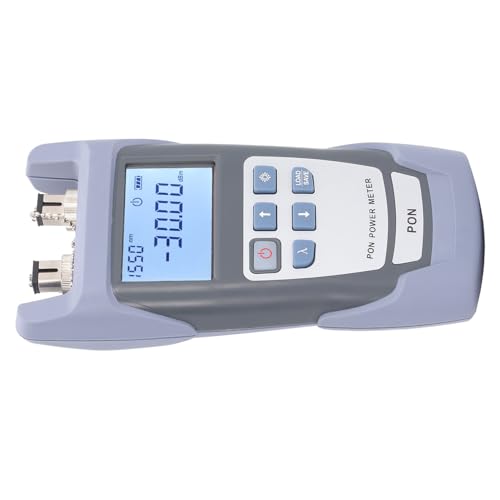 Faserlichtmesser, Netzwerkkabel -Testerfaser -Tester mit LCD -Anzeige Handheld Hochgenauigkeit PON -Leistungsmesser -Glasfaser -Kabel -Kabel -Tester für Optische Faserleistung Messgerät Faserlichtmesser, Netzwerkkabel -Testerfaser -Tester mit LCD -Anzeige Handheld Hochgenauigkeit PON -Leistungsmesser -Glasfaser -Kabel -Kabel -Tester für Optische Faserleistung Messgerät von Brrnoo