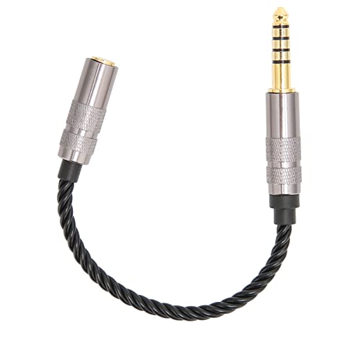 Kopfhörer, Tragbares Kopfhörer-Adapterkabel, 4,4 Mm Stecker auf 3,5 Mm Symmetrische Buchse, Adapterkabel, Kopfhörer-Adapter für Musikliebhaber von Brrnoo