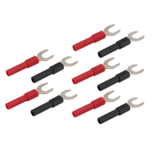 Lautsprecher -Spaten -Stecker, Kupfer und PA Bananen Bindungsbindung nach Lautsprecher Bananenstopfen mit 10 Prozent für Multimeter Elektronische Anwendungen Lautsprecher -Spaten -Stecker, Kupfer und PA Bananen Bindungsbindung nach Lautsprecher Bananenstopfen mit 10 Prozent für Multimeter Elektronische Anwendungen von Brrnoo