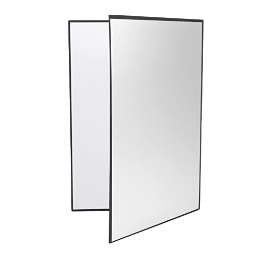 Reflektorfotografie, A3 -Größe Papierbrettfoto -Reflektor Klapptafel mit Hoher Leistung für die Fotografie (Silber, Weiß, Schwarz und DREI Farben) von Brrnoo