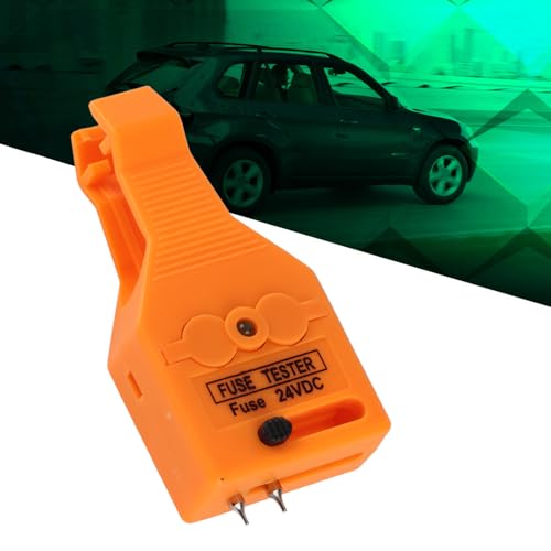 Sicherungstester, Leitertester mit 2,8 * 1,2 * 0,6 Zoll Größe Multi Funktionaler Automobilblatt -Sicherungsprüfer -Tester Sicherungs Abzieher Werkzeug Puller für Standard Automobilsicherungen von Brrnoo