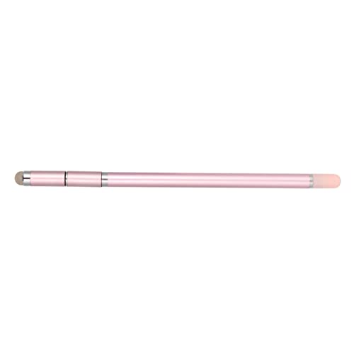 Stylus-Stift für Touchscreen, Stylisten-Stifte für Touchscreens, Verschleißfeste Faserspitze, Handy-Tablet-Stylus-Stift, 4-in-1-Malerei, Handschrift, Kapazitiver Stylus (PINK) von Brrnoo