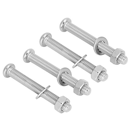Swimmingpool -Stufenschraube, Ersatzbefestigungskit, 7 Mm Männliche Gewinde Edelstahl Unterwasserleiter Bolzenmutter, 6,7 Cm Lang, 120 G Gewicht, für Pool -Rolltreppen Swimmingpool -Stufenschraube, Ersatzbefestigungskit, 7 Mm Männliche Gewinde Edelstahl Unterwasserleiter Bolzenmutter, 6,7 Cm Lang, 120 G Gewicht, für Pool -Rolltreppen von Brrnoo