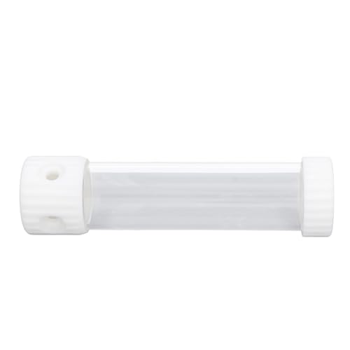 Wasserkühlkit, PC Wasserkühlungskit Eingebaut in Filter Transparent 515 Ml Wasserkühler Tank Zylindrisch Wasserkühlung Reservoir PC Wasserpumpe für -Computer 265 Mm (WHITE) von Brrnoo