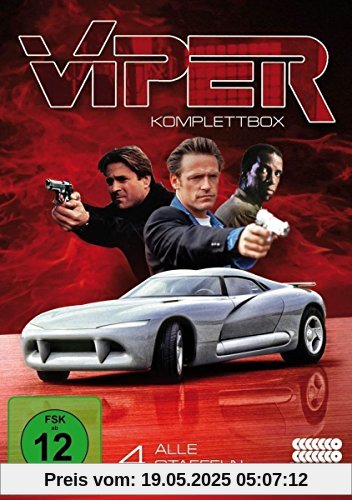 Viper - Komplettbox, Alle vier Staffeln (22 Discs) von Bruce Bilson
