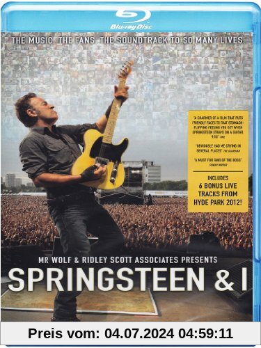 Bruce Springsteen - Springsteen and I [Blu-ray] von Bruce Springsteen