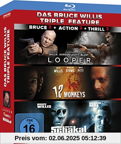 Das Bruce Willis Triple Feature [Blu-ray] von Bruce Willis