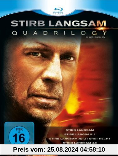 Stirb Langsam - Quadrilogy 1-4 [Blu-ray] von Bruce Willis