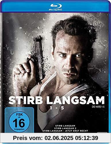 Stirb langsam 1-5 [Blu-ray] von Bruce Willis