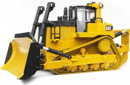 BRUDER CAT Large track-type tractor - Schwarz - Gelb - ABS Synthetik - 1:16 (02452) von Bruder