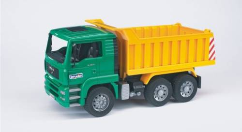 Bruder Baufahrzeug Modell MAN LKW mit Kippmulde Fertigmodell Baufahrzeug Modell Bruder Baufahrzeug Modell MAN LKW mit Kippmulde Fertigmodell Baufahrzeug Modell von Bruder