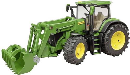 Bruder John Deere 7R 350 mit Frontlader Fertigmodell Landwirtschafts Modell von Bruder