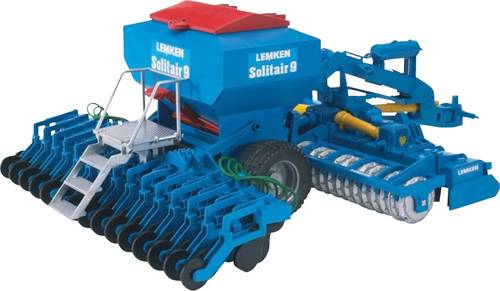 Bruder Lemken Solitair 9 Saatkombination Fertigmodell Landwirtschafts Modell von Bruder