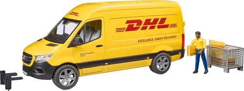 Bruder Mercedes Benz Sprinter DHL mit Fahrer Fertigmodell Nutzfahrzeug Modell Bruder Mercedes Benz Sprinter DHL mit Fahrer Fertigmodell Nutzfahrzeug Modell von Bruder
