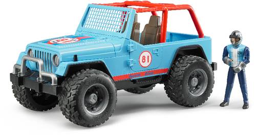 Bruder PKW Modell Jeep Cross Country Racer Fertigmodell PKW Modell von Bruder