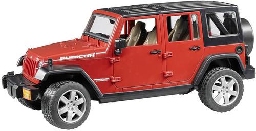 Bruder PKW Modell Jeep Wrangler Unlimited Rubicon Fertigmodell PKW Modell Bruder PKW Modell Jeep Wrangler Unlimited Rubicon Fertigmodell PKW Modell von Bruder