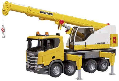 Bruder Scania Super 560R Liebherr Kran-LKW Fertigmodell LKW Modell von Bruder