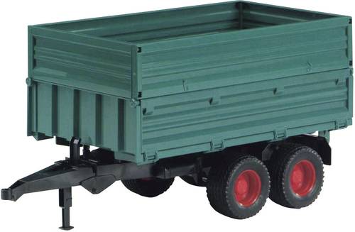 Bruder Tandemachs-Transportanhänger Fertigmodell Landwirtschafts Modell Bruder Tandemachs-Transportanhänger Fertigmodell Landwirtschafts Modell von Bruder