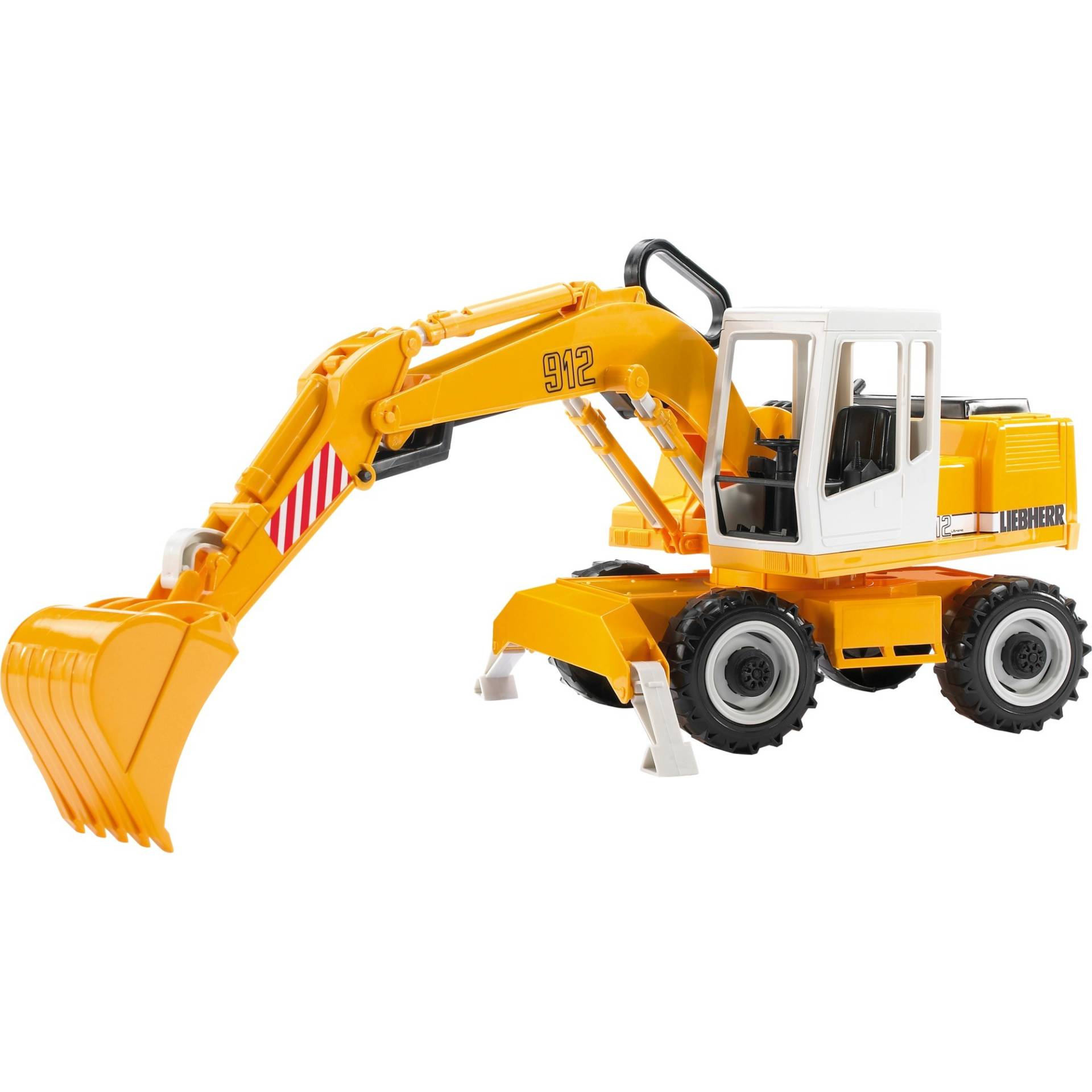 Liebherr Schaufelbagger, Modellfahrzeug Liebherr Schaufelbagger, Modellfahrzeug von Bruder