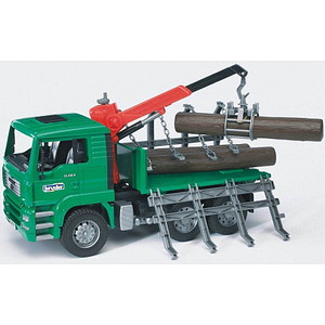 bruder MAN Holztransport-LKW mit Ladekran 2769 Spielzeugauto bruder MAN Holztransport-LKW mit Ladekran 2769 Spielzeugauto von Bruder