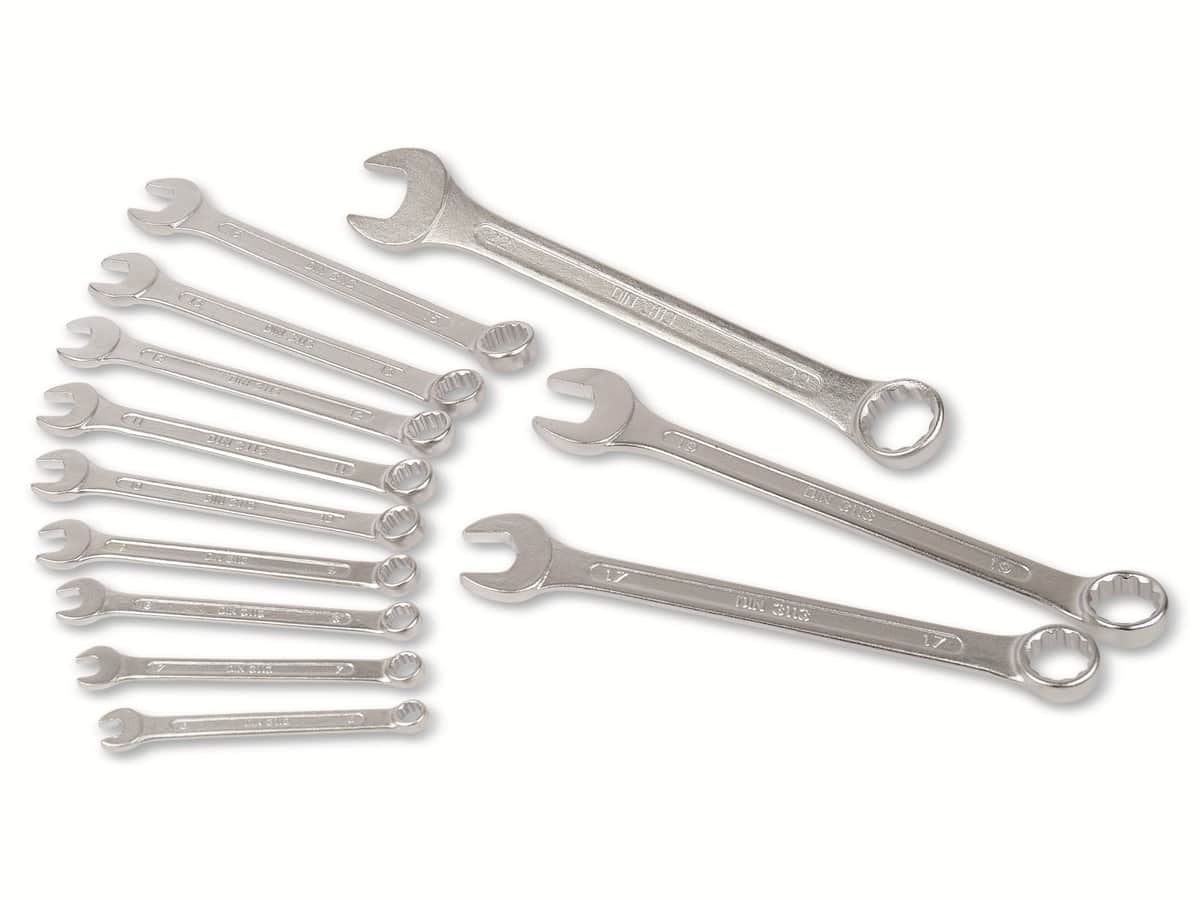 BRÜDER MANNESMANN Gabel-/ Ringschlüsselsatz, 12-teilig BRÜDER MANNESMANN Gabel-/ Ringschlüsselsatz, 12-teilig von Brüder Mannesmann