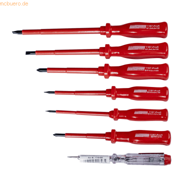 Brüder Mannesmann E-Schraubendreher M1187-PROFI Set 7tlg Brüder Mannesmann E-Schraubendreher M1187-PROFI Set 7tlg von Brüder Mannesmann
