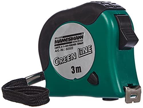 Brüder Mannesmann Bandmass, 3 m x 16 mm, Gehäuse grün/schwarz | M80503 Brüder Mannesmann Bandmass, 3 m x 16 mm, Gehäuse grün/schwarz | M80503 von Brüder Mannesmann