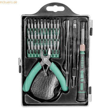 Brüder Mannesmann Werkzeugsatz Feinmechaniker M11838 36-teilig Brüder Mannesmann Werkzeugsatz Feinmechaniker M11838 36-teilig von Brüder Mannesmann