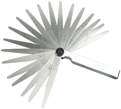 MAN M247-20 - Fühlerlehre, 0,05 - 1,0 mm von Brüder Mannesmann