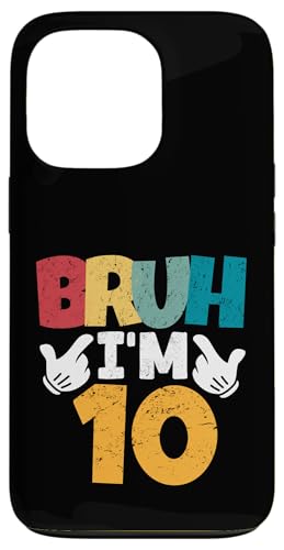 Bruh, ich bin 10 Jahre alt, Geschenke für Jungen und Mädchen, es ist mein 10. Geburtstag Hülle für iPhone 13 Pro Bruh, ich bin 10 Jahre alt, Geschenke für Jungen und Mädchen, es ist mein 10. Geburtstag Hülle für iPhone 13 Pro von Bruh It's My Birthday Funny Gifts Collection By Mj
